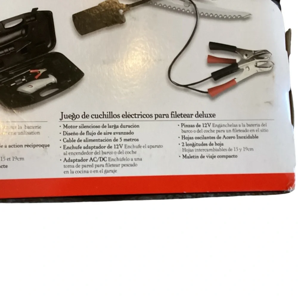 Rapala Deluxe Electric Fillet Knife Set New in Box
